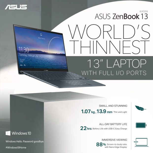 ASUS Philippines redefines ultrathin laptops with the AllNew ZenBook
