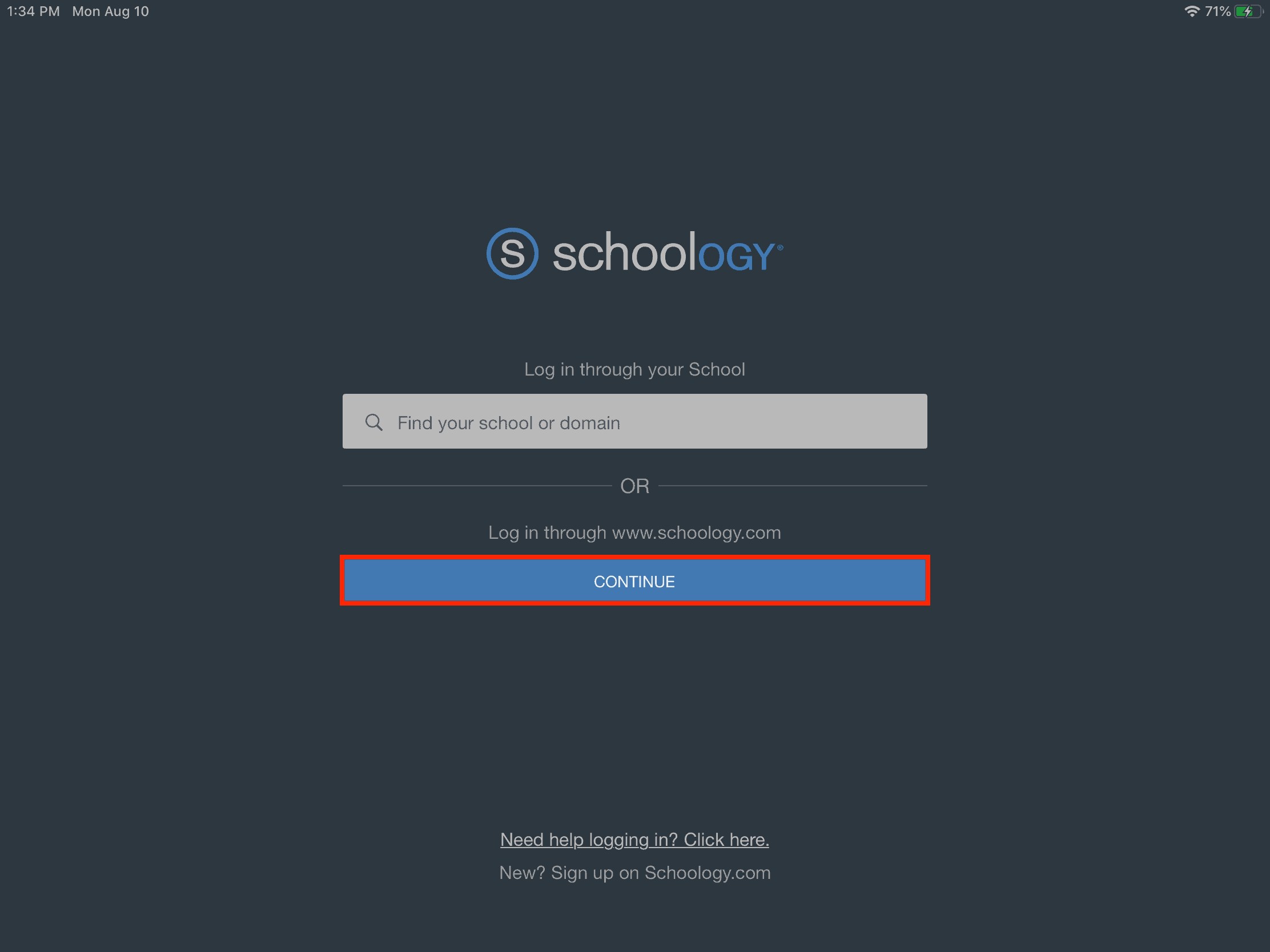 Schoology Episd Student Login Jhu Innovations