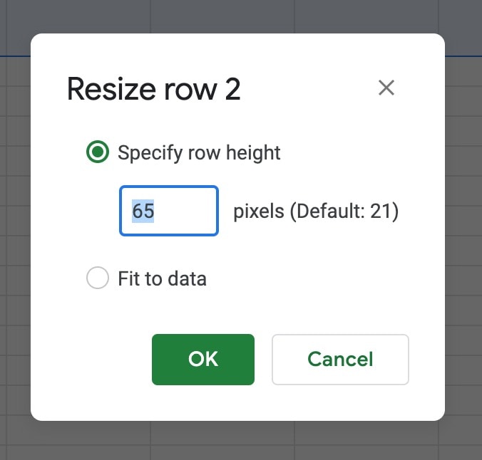 How to change a Google Sheets row height Complete guide Technology