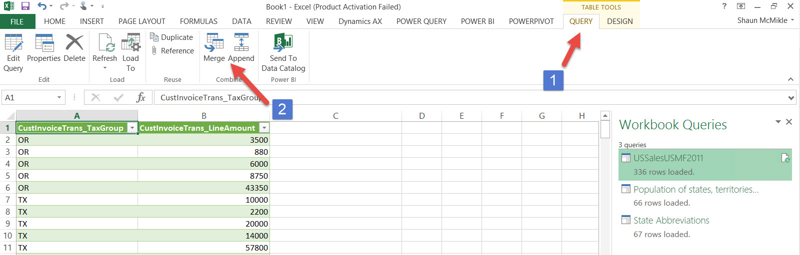 Power Query in Excel for Microsoft Dynamics AX 2012 RSM Technology Blog
