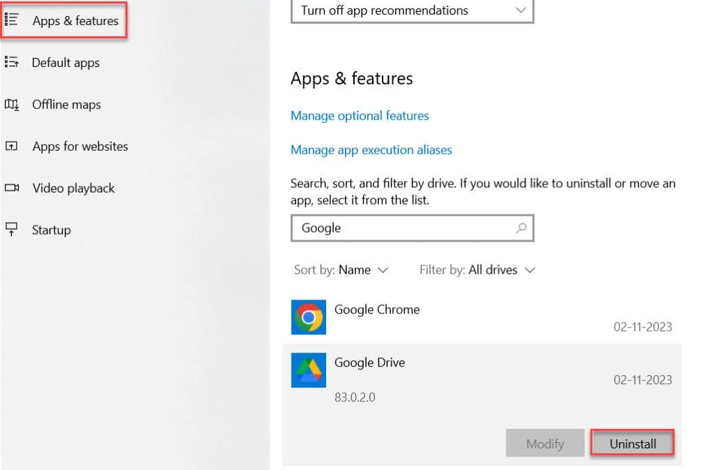 How to Install and Uninstall Google Drive on Windows 10