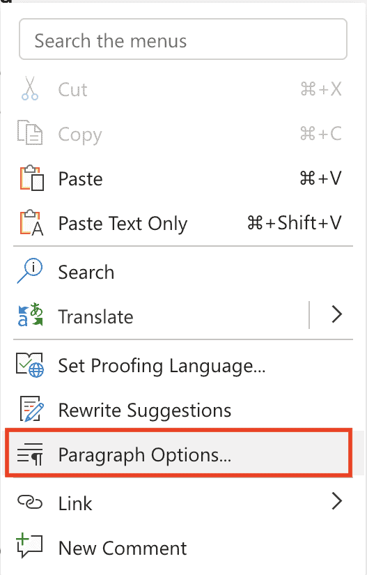 How to put spacing between bullet points in Word Online