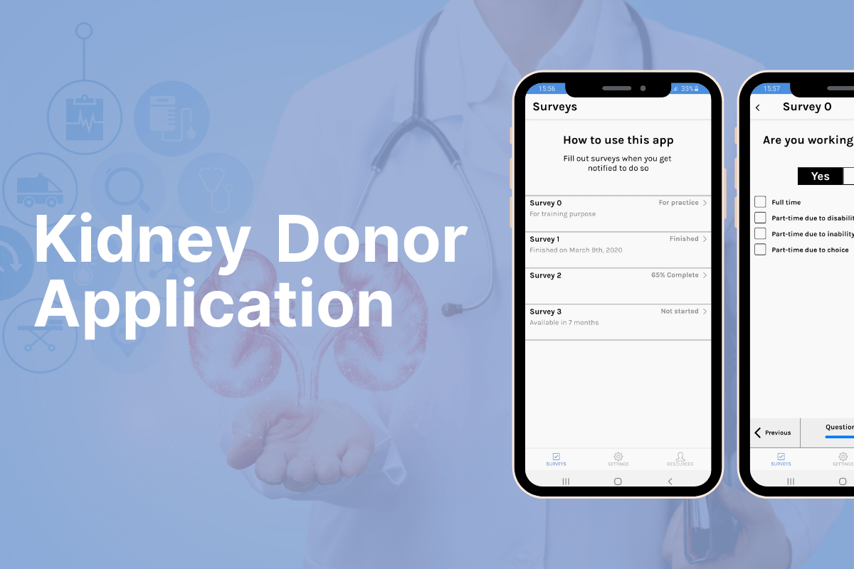Kidney Donor Mobile App MKidney