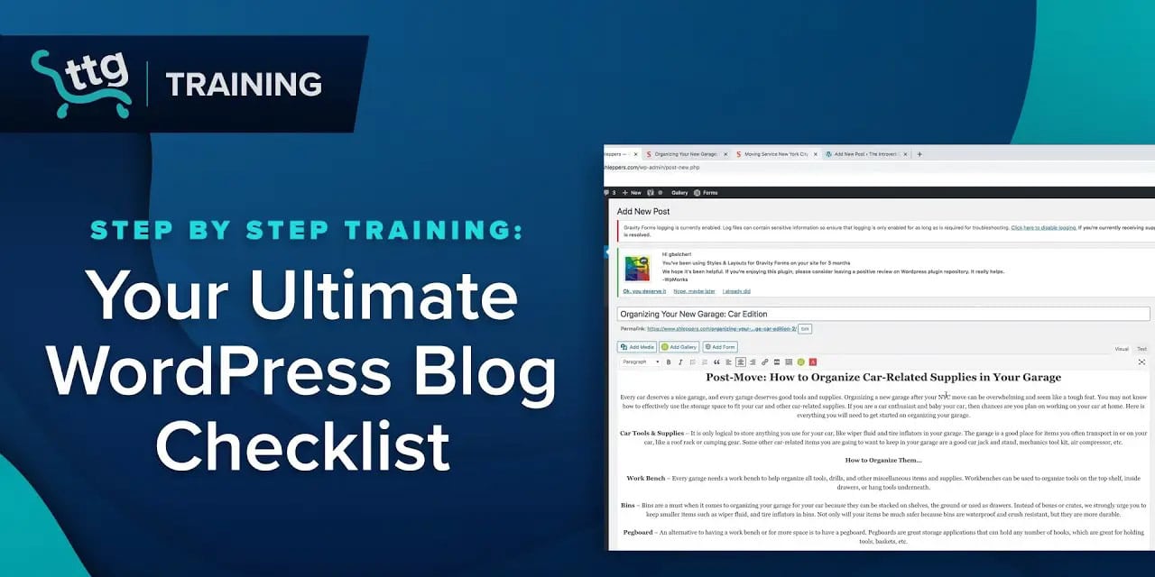 How to Add a Blog Post to Your WordPress site