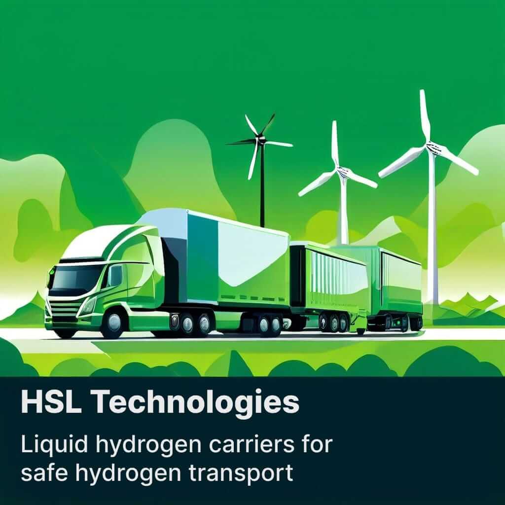 HSL Technologies (€16 million to develop liquid hydrogen carriers for
