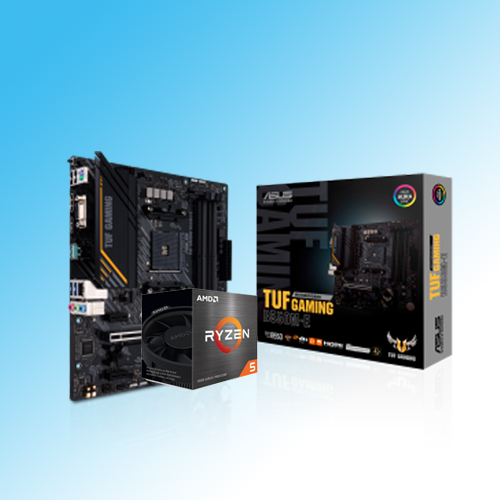 Techno Palace AMD RYZEN 5 5600X PROCESSOR & ASUS TUF GAMING B550ME MOTHERBOARD