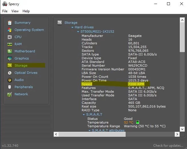 How to Check Hard Drive RPM in Windows 10? Technoresult