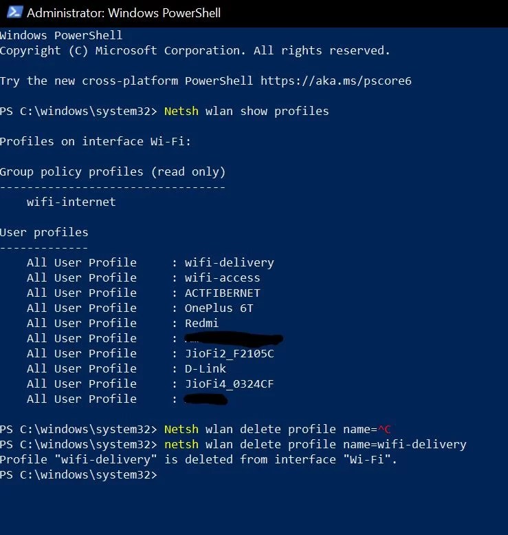 How to Delete or Wifi Network Profile in Windows 10? Technoresult