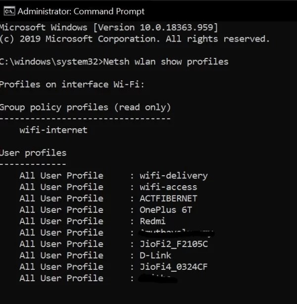 How to Delete or Wifi Network Profile in Windows 10? Technoresult