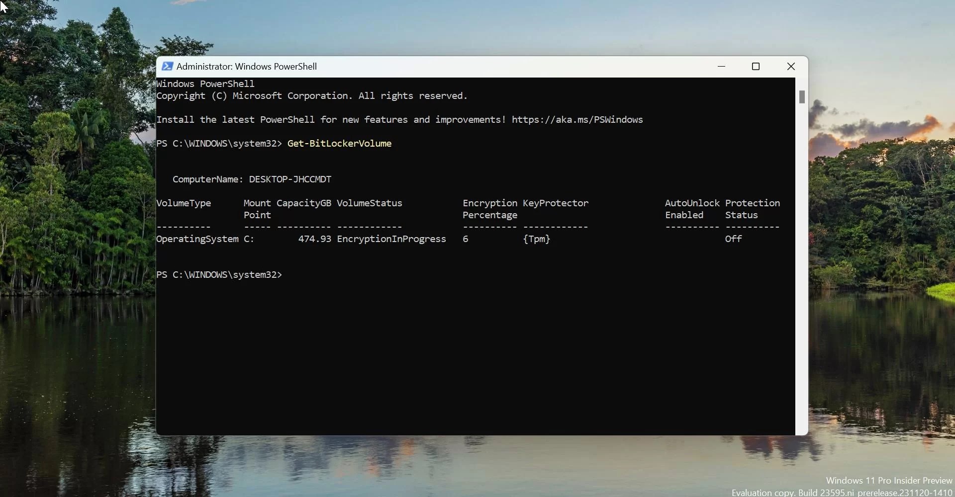How to Enable Bitlocker using PowerShell in Windows 11? Technoresult