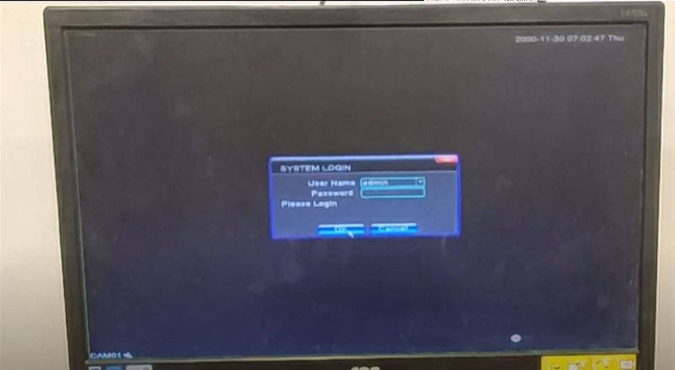 How to reset ahd dvr admin password? technosearch.in