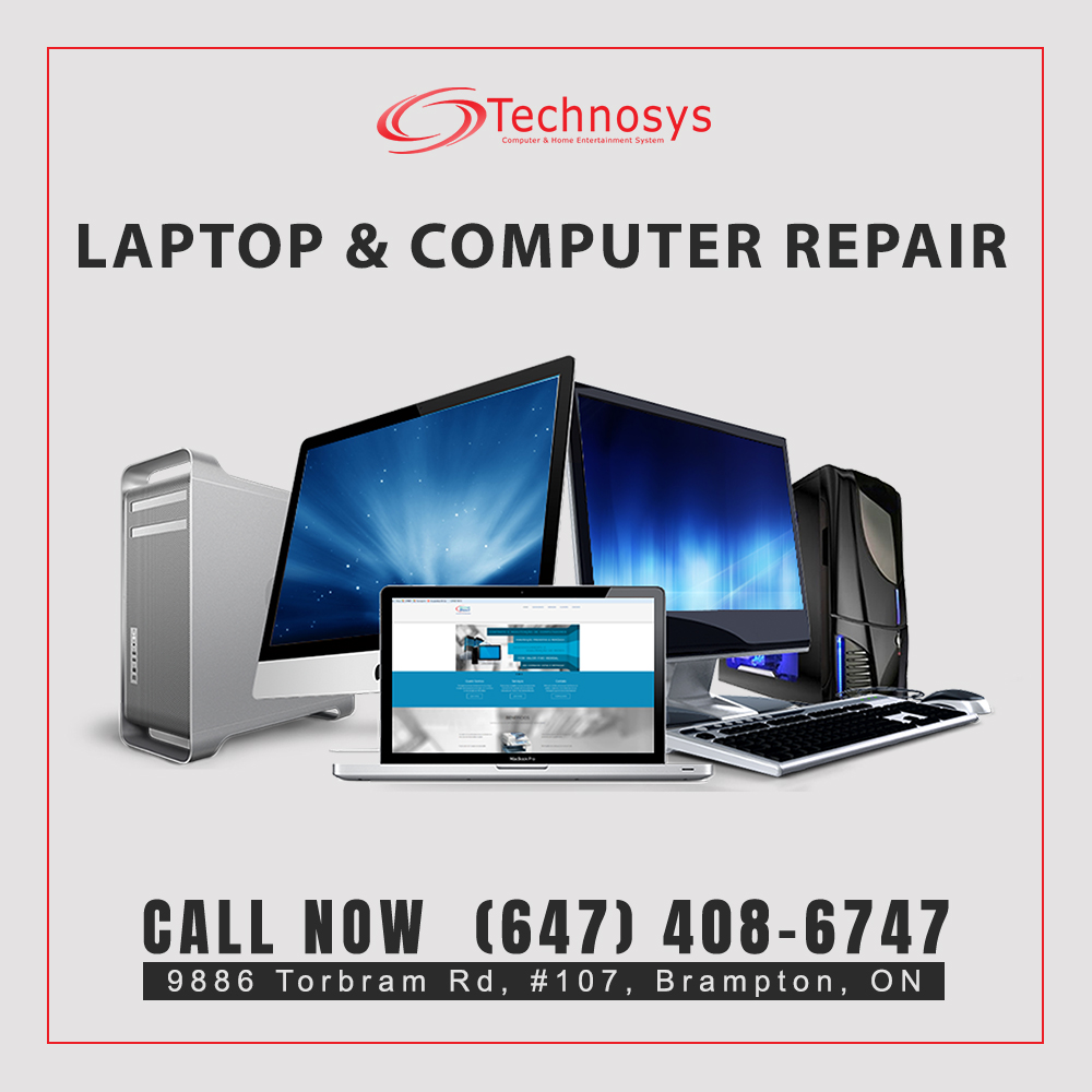 Technosys Computers Inc Laptop & Computer Repair in Brampton