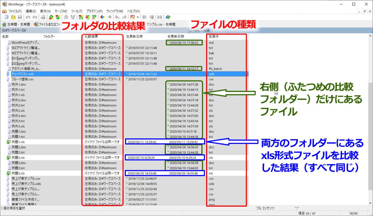 WinMergeでフォルダーやテキストファイルを比較する Windowsパソコン 使えるツール＆テクニック