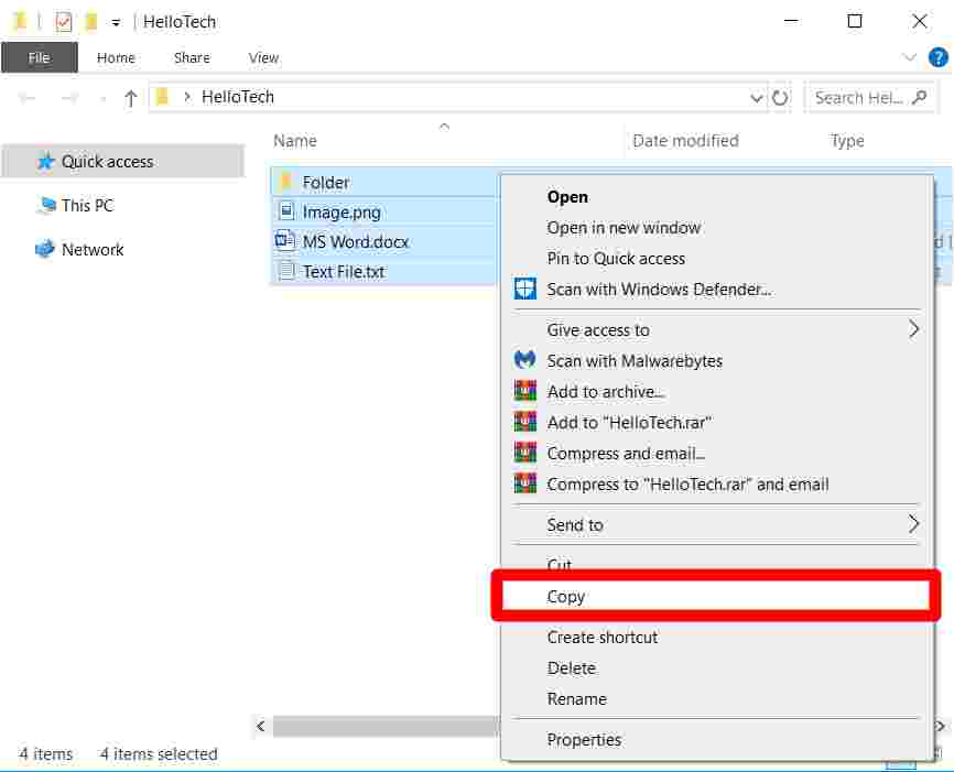 3 Ways To Copy Paste In Windows 10 PC Laptop 2023 Technowizah