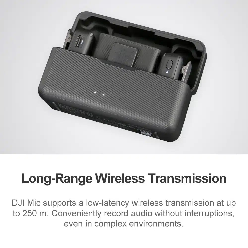 DJI Mic Wireless Microphone System Tech Nuggets