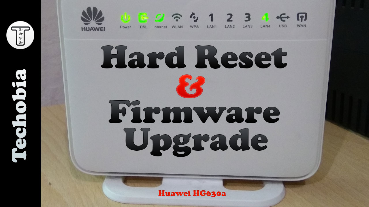 How to Upgrade Firmware of Huawei HG 630a | Hard Reset Modem | Airtel