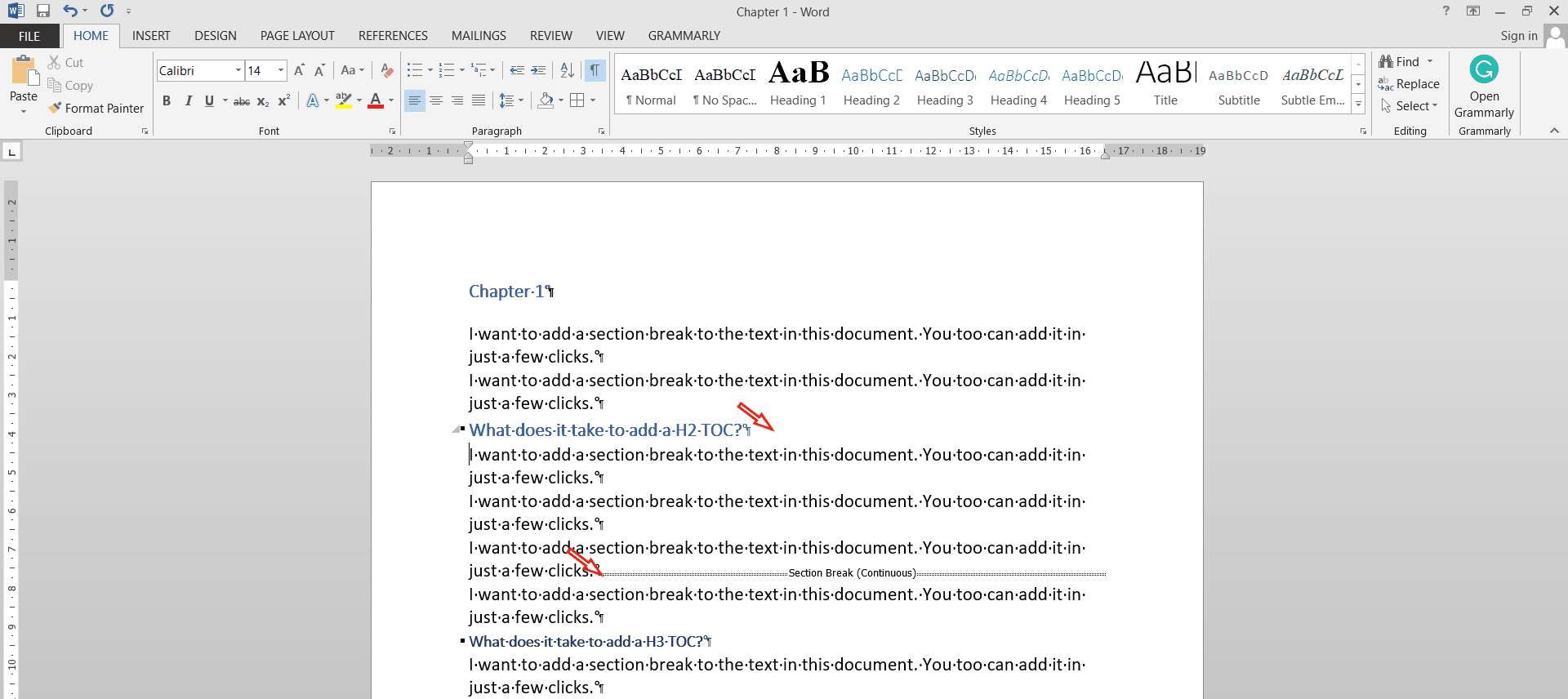 How to Add or Remove Section Break in Word TechObservatory
