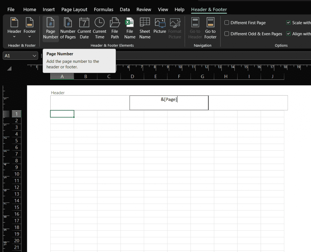 How to Insert Page Numbers in Excel TechObservatory