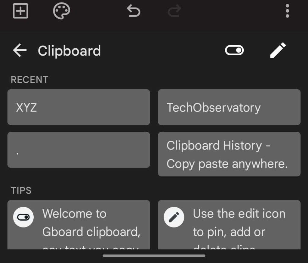 How to View Clipboard History on Android TechObservatory