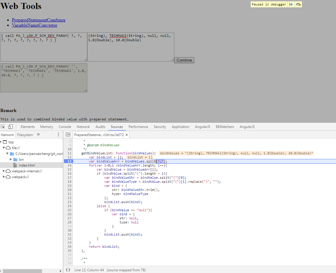 TypeScript Debugging in Chrome Tech Office JS