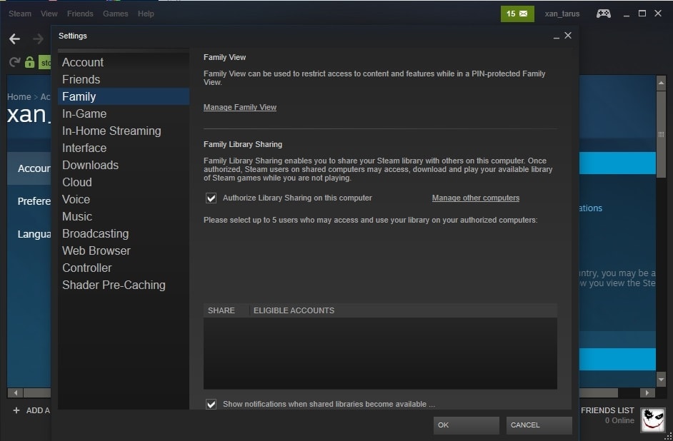 How to Share Games on Steam Techolac
