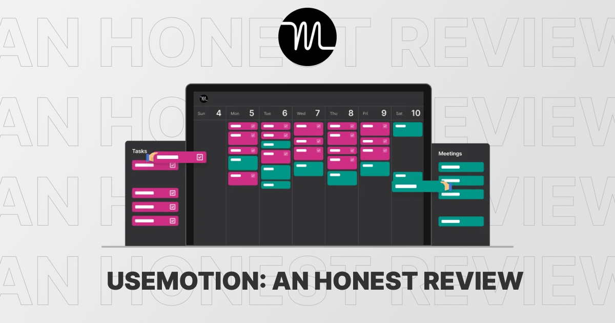 Beat the Clock with useMotion A Week on This Innovative Scheduling App