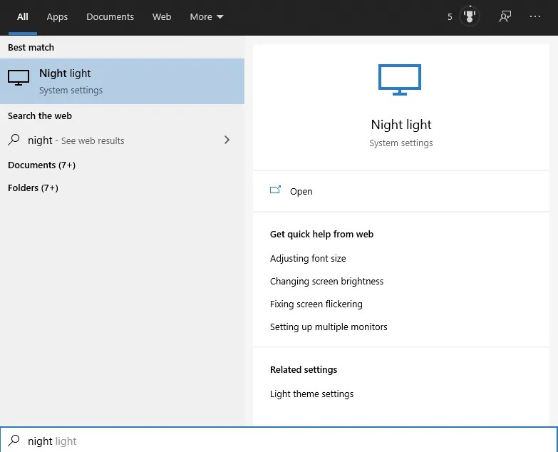 How to Reduce Blue Light on Windows 10 Techozu