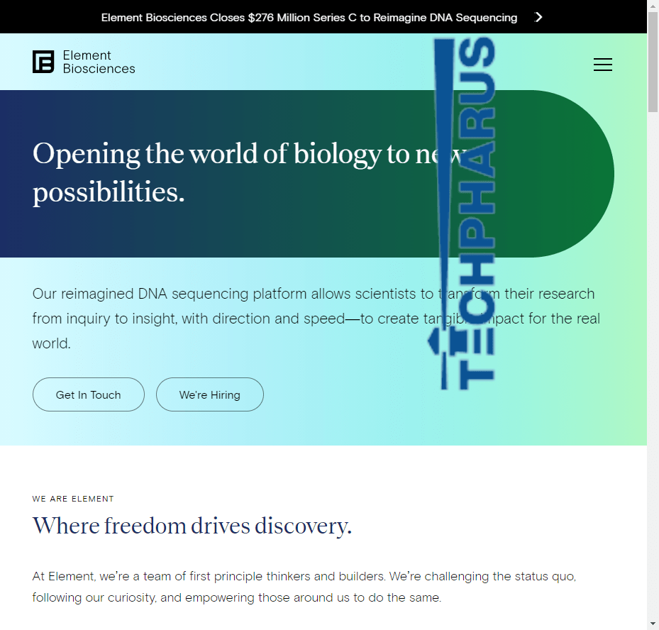 Series C Element Biosciences