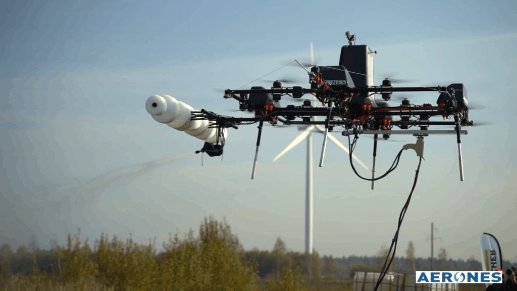 Aerones 100 Kg Lifting Drone Drone HD Wallpaper