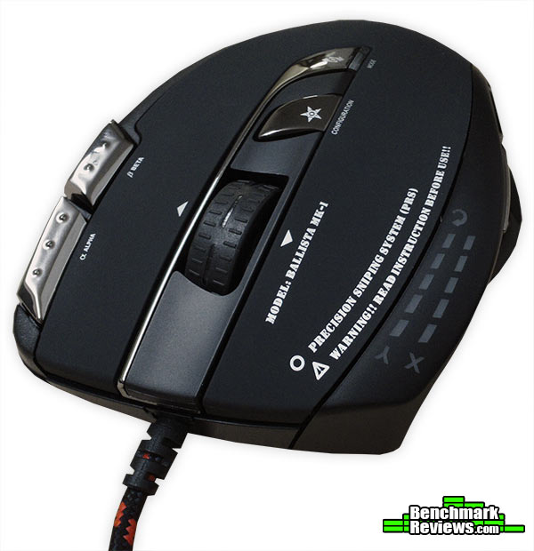 Shogun Bros. Ballista MK1 Gaming Mouse Review Benchmark Reviews