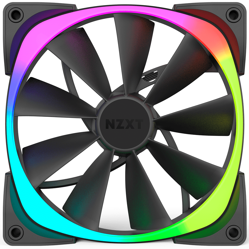 NZXT Aer RGB LED PWM Fans Announced Benchmark Reviews TechPlayboy