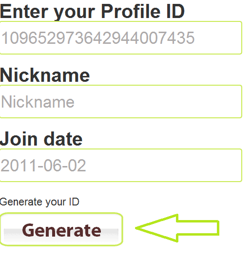 Create your own +Google+ ID card.