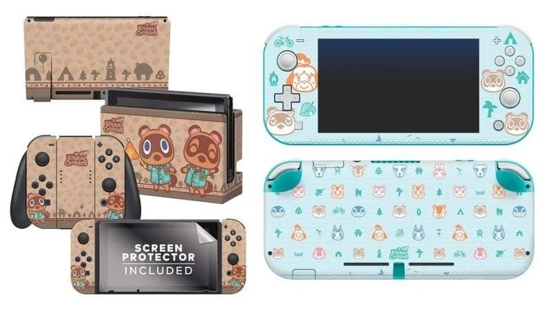 Nintendo Switch & Switch Lite New Skins from Animal Crossing Available Now