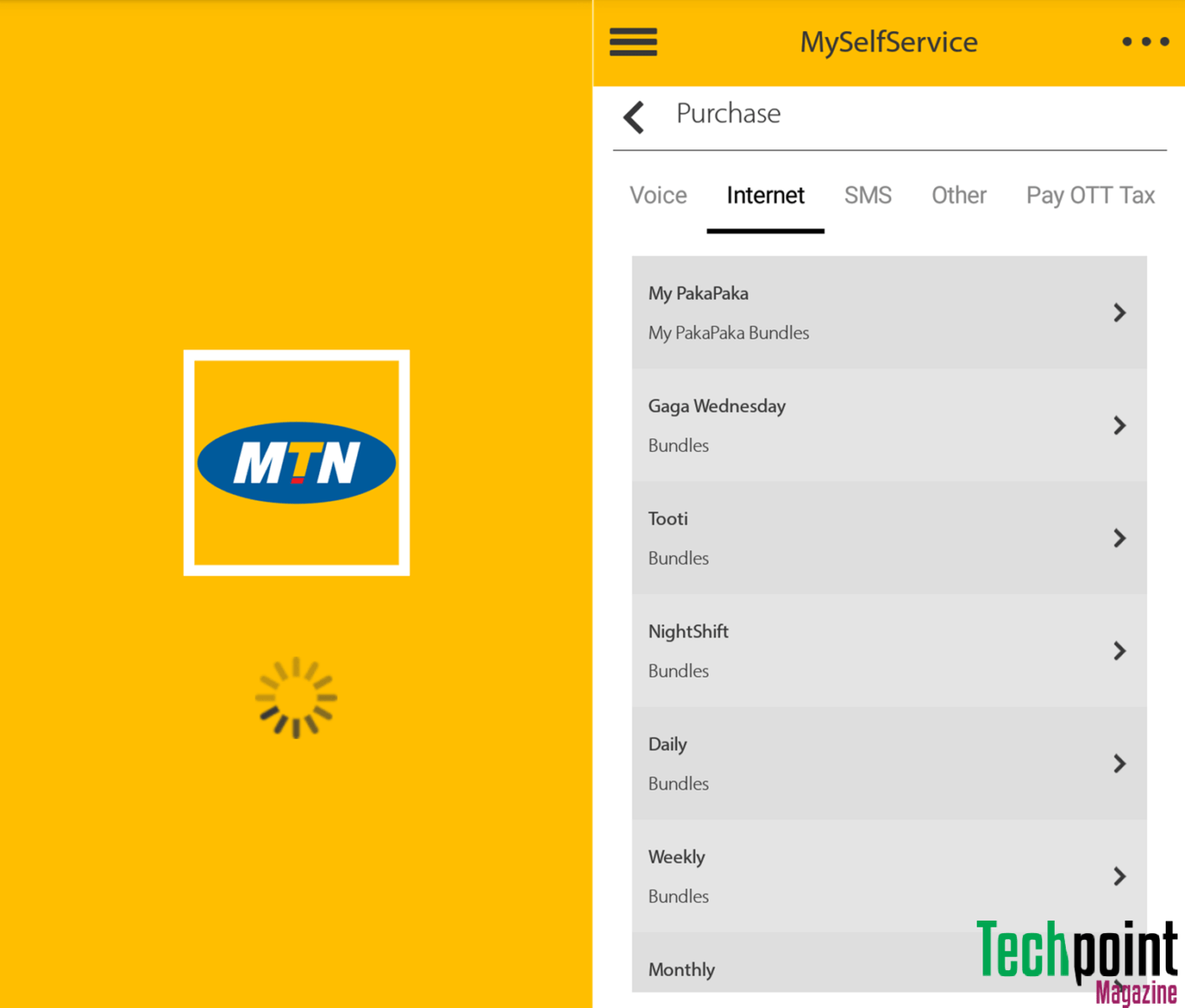 How to Buy and Activate MTN Gaga Wednesday Bulk Data Offers