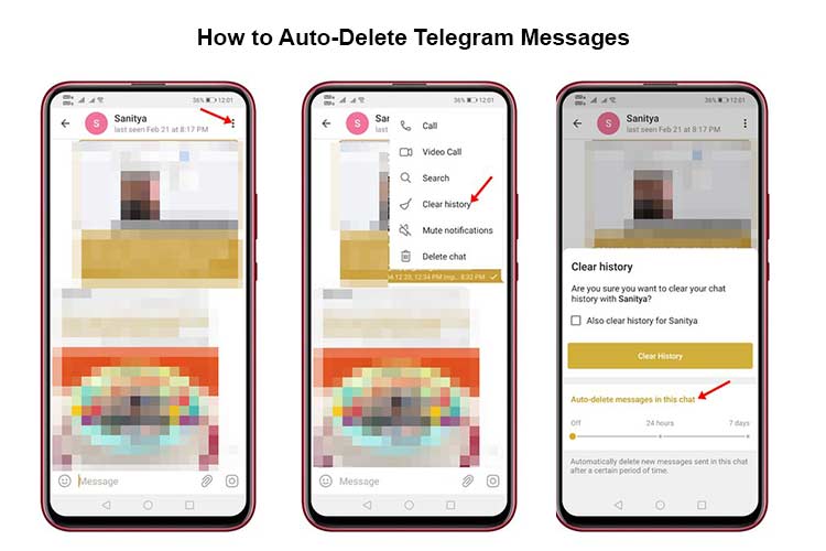 How to easily Autodelete Telegram messages