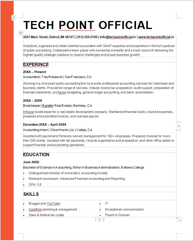 5+ Best Free Resume Templates in Word 2024 5+ Best Free Resume Templates in Word 2024