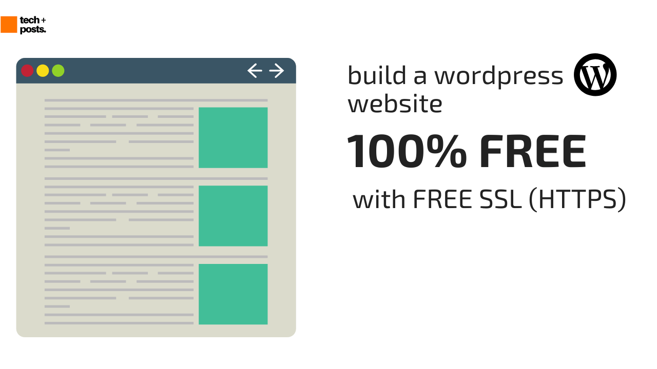 Build a WordPress Website for Free HTTPS Site from