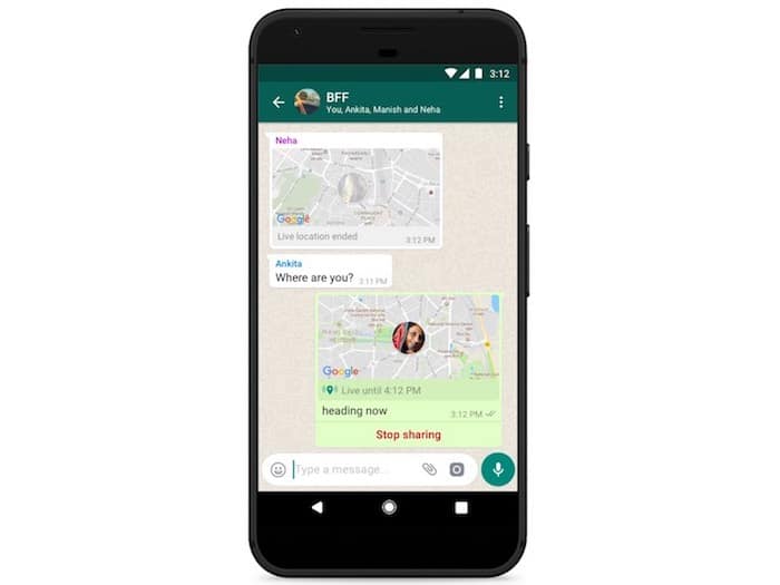 How to Use the New WhatsApp Live Location Tracking TechPP