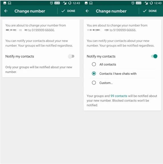 Whatsapp Beta For Android Now Allows Users To Switch From