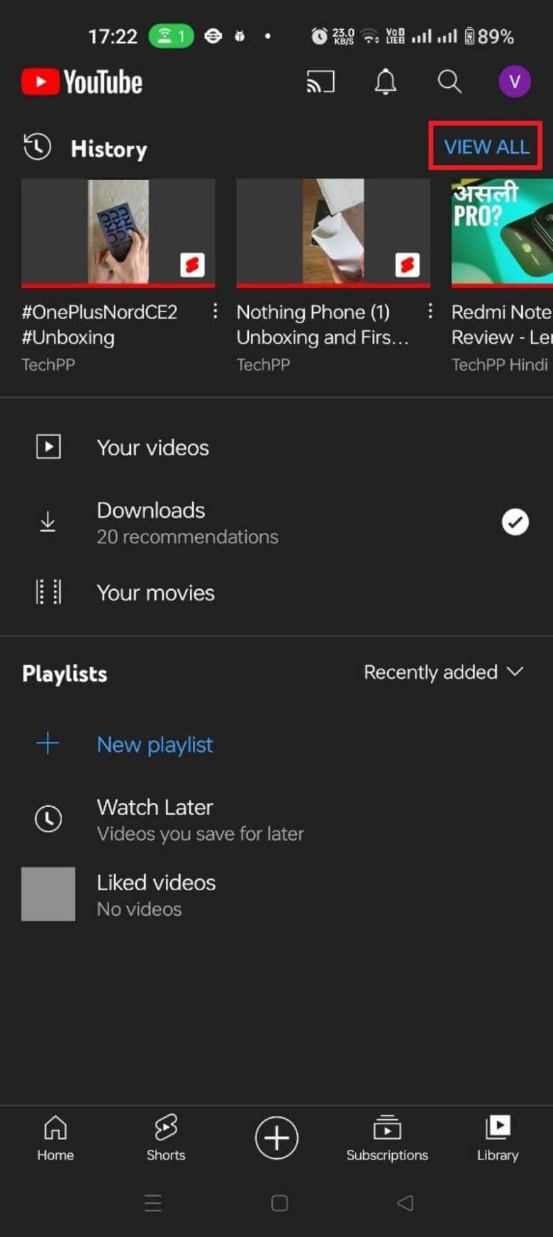 How to View and Delete YouTube Watch History TechPP