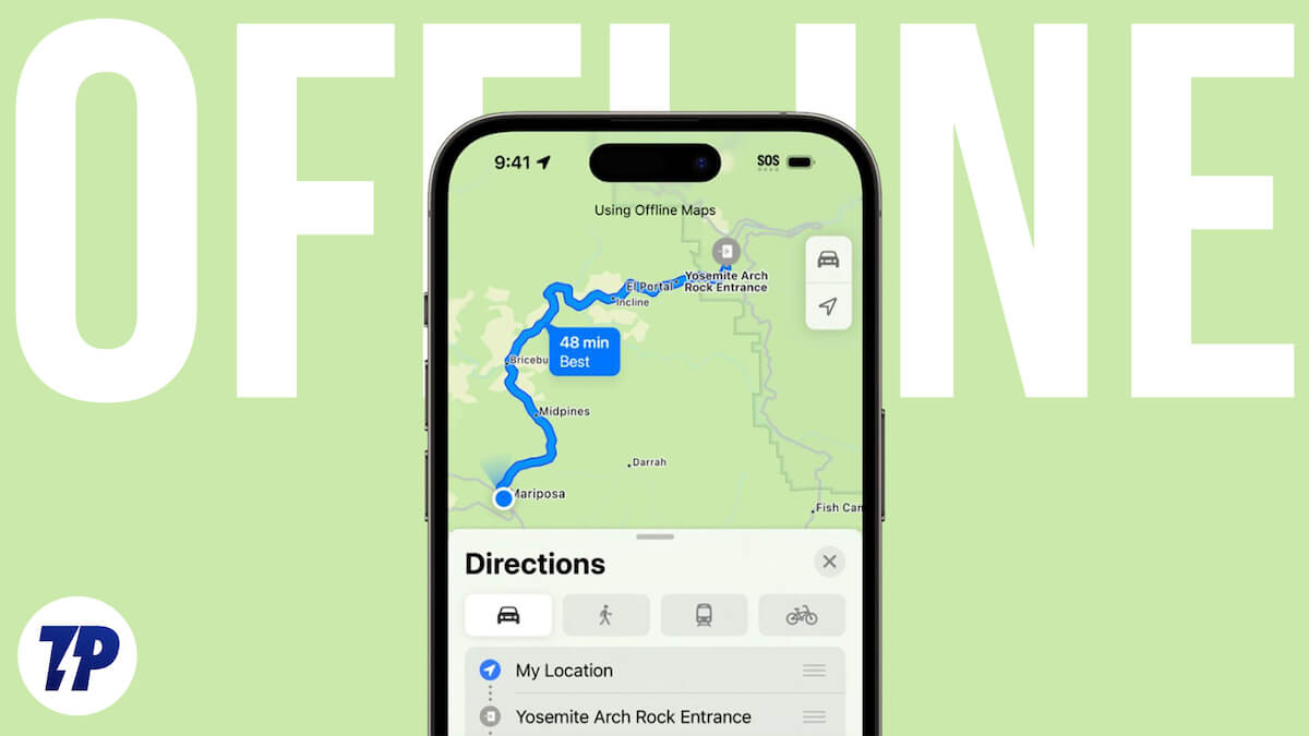 How to Use Apple Maps Offline [iOS 17] TechPP