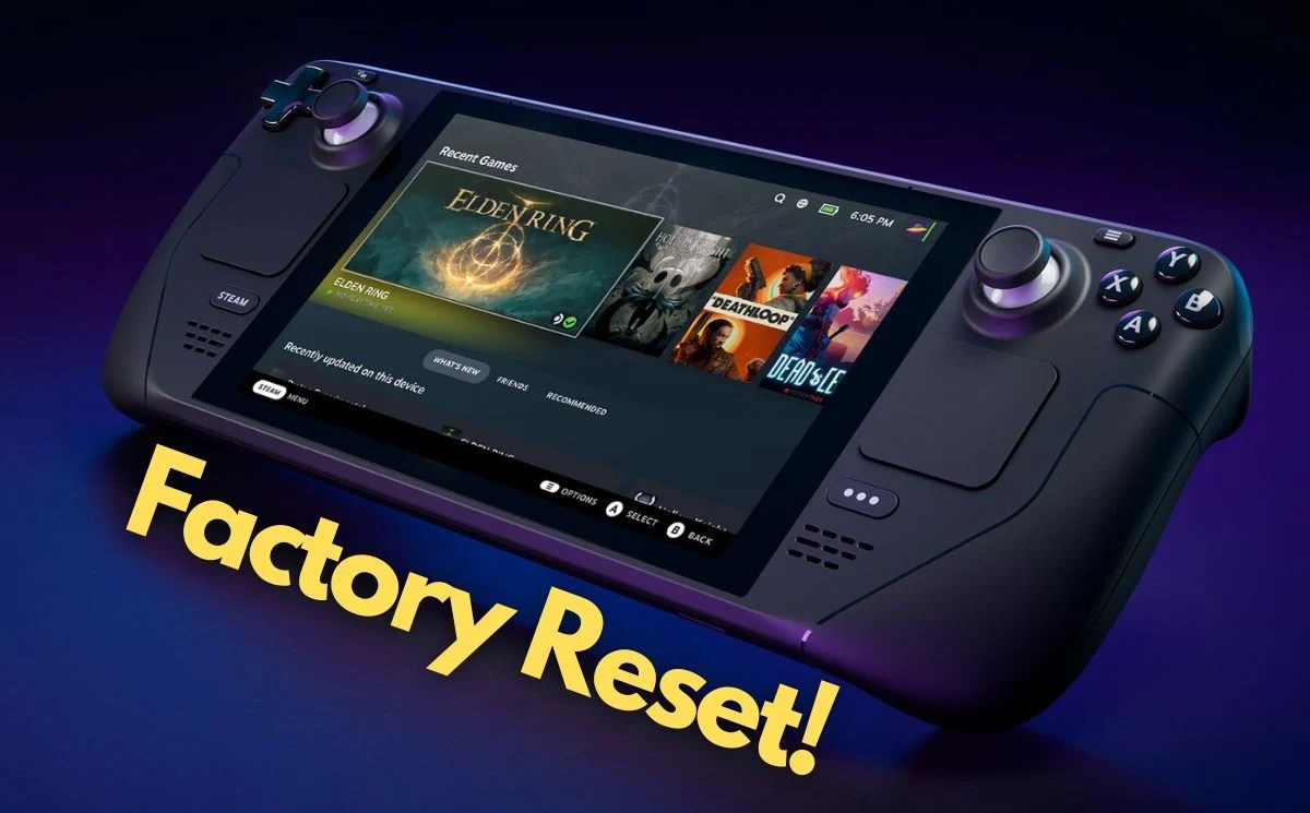 How to Factory Reset Steam Deck [Guide 2025] - TechPP