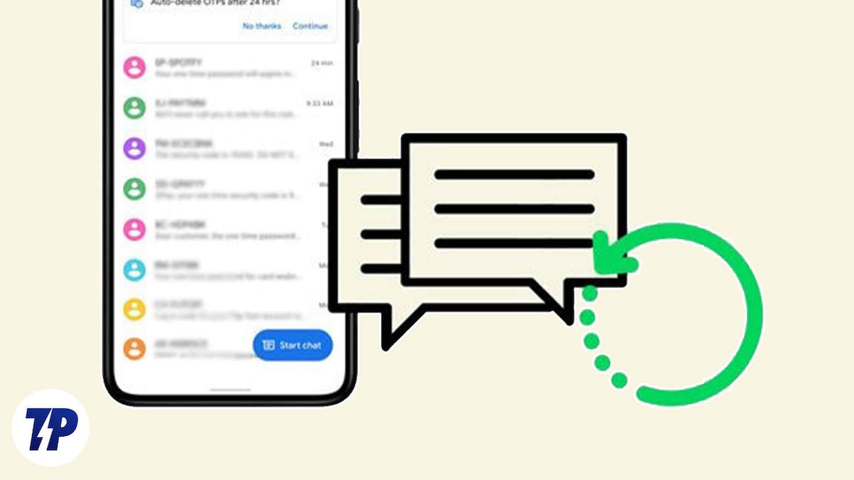 How to Retrieve Deleted Text Messages on Android [2025] - TechPP