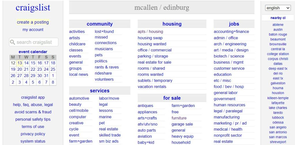 Craigslist Mcallen Complete Guide Tech Prime World
