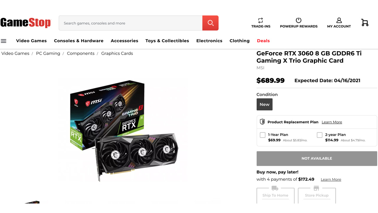 Componenti PC, GameStop inizierà a vendere anche hardware da...