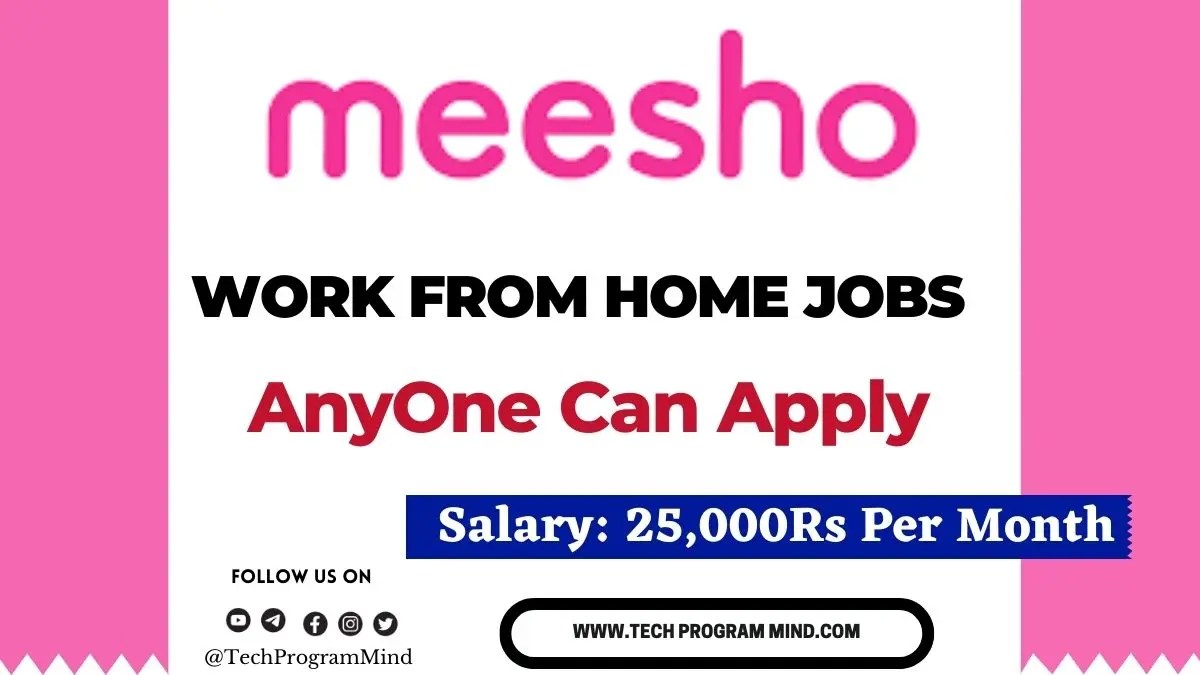 Meesho jobs work from home Meesho recruitment 2023 Meesho HR Intern