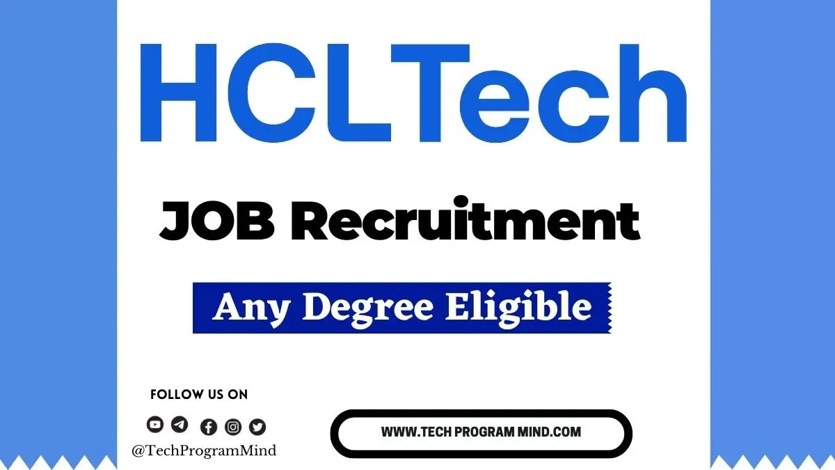HCL Tech Recruitment 2023 for US Healthcare Process HCL JOBS Tech