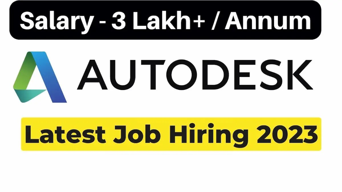 Autodesk apprentice software engineer 2023 Autodesk jobs in bangalore