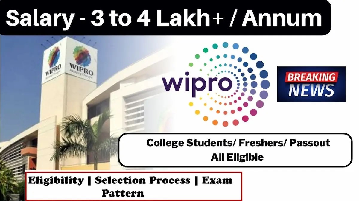 Wipro Off Campus Drive 2023 Wipro jobs for freshers 2023 Tech