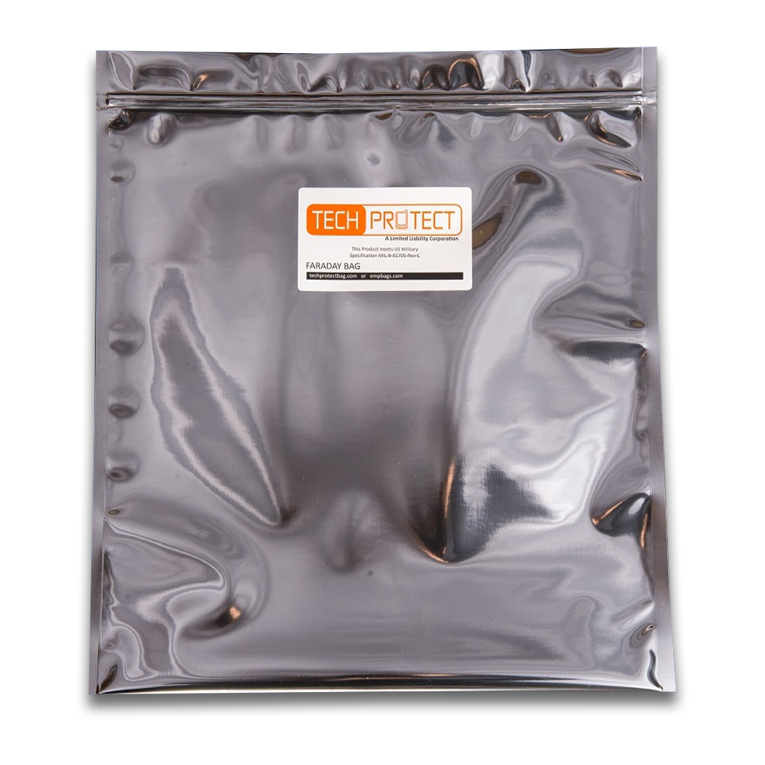 Large 16" x 18" Faraday EMP Bag Tech Protect